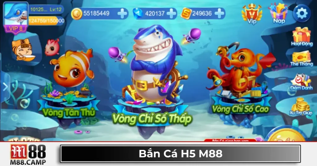 Bắn Cá H5 M88 - Trải Nghiệm Game Mượt Mà Không Cần Tải 2 Bắn cá H5 M88 là gì? Giới thiệu game không cần cài đặt